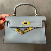 Женская сумка Hermes голубая, в Москве