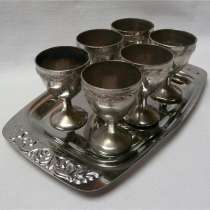 Рюмки 6 шт. на подносе (R066), в Москве