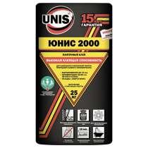 Плиточный клей Юнис 2000, 25кг, в Химках