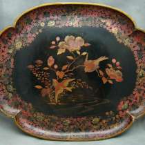 Поднос старинный Птицы (V228), в Москве