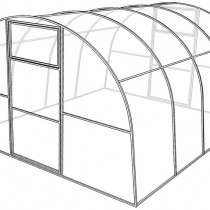 Теплица арочная «Удача», в Аксае