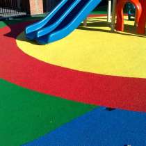 Травмобезопасное покрытие. Монтаж, в Костроме