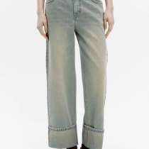 Джинсы прямые с широкими подворотами, в Нальчике