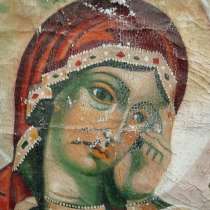 Картина Пресвятая Мать Богородица, холст, масло, 19 век, в Ставрополе
