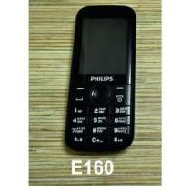 Новый Philips Xenium E160 Black оригинал,2-сим, в Москве
