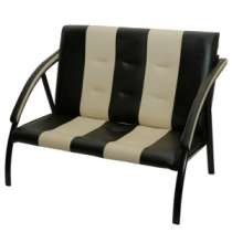 Диван двухместный Евромебель Фортуна5(20)Экон.ч-б, в Барнауле